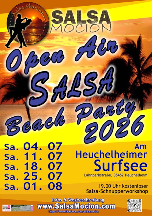 OpenAirSalsaBeach Partys 2026